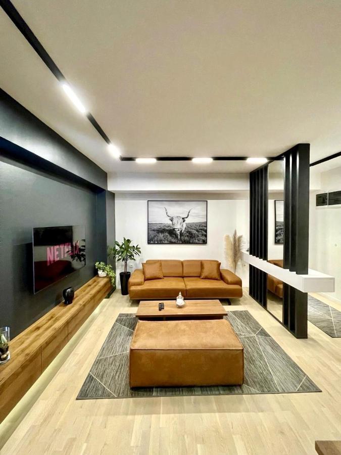 Sunlight Luxe Apartment 斯科普里 外观 照片